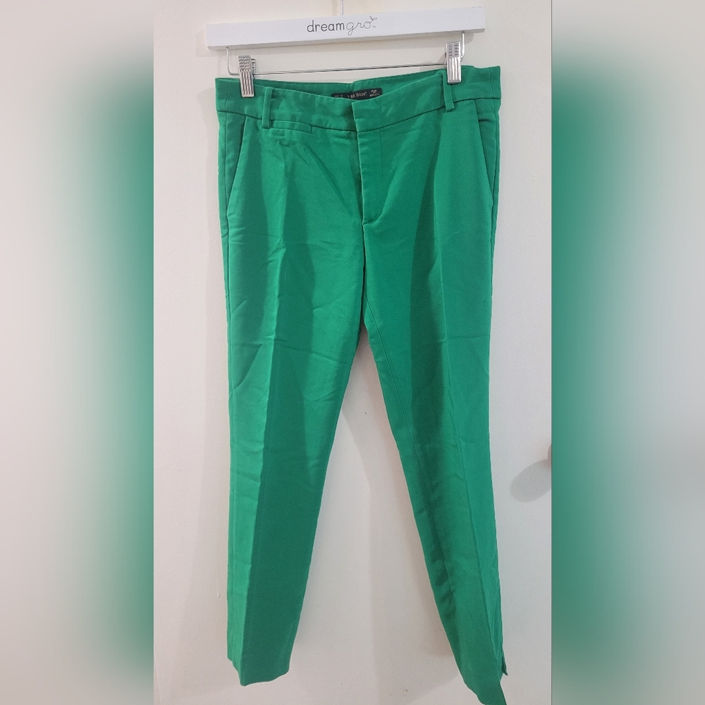 Zara Basic Green Trousers